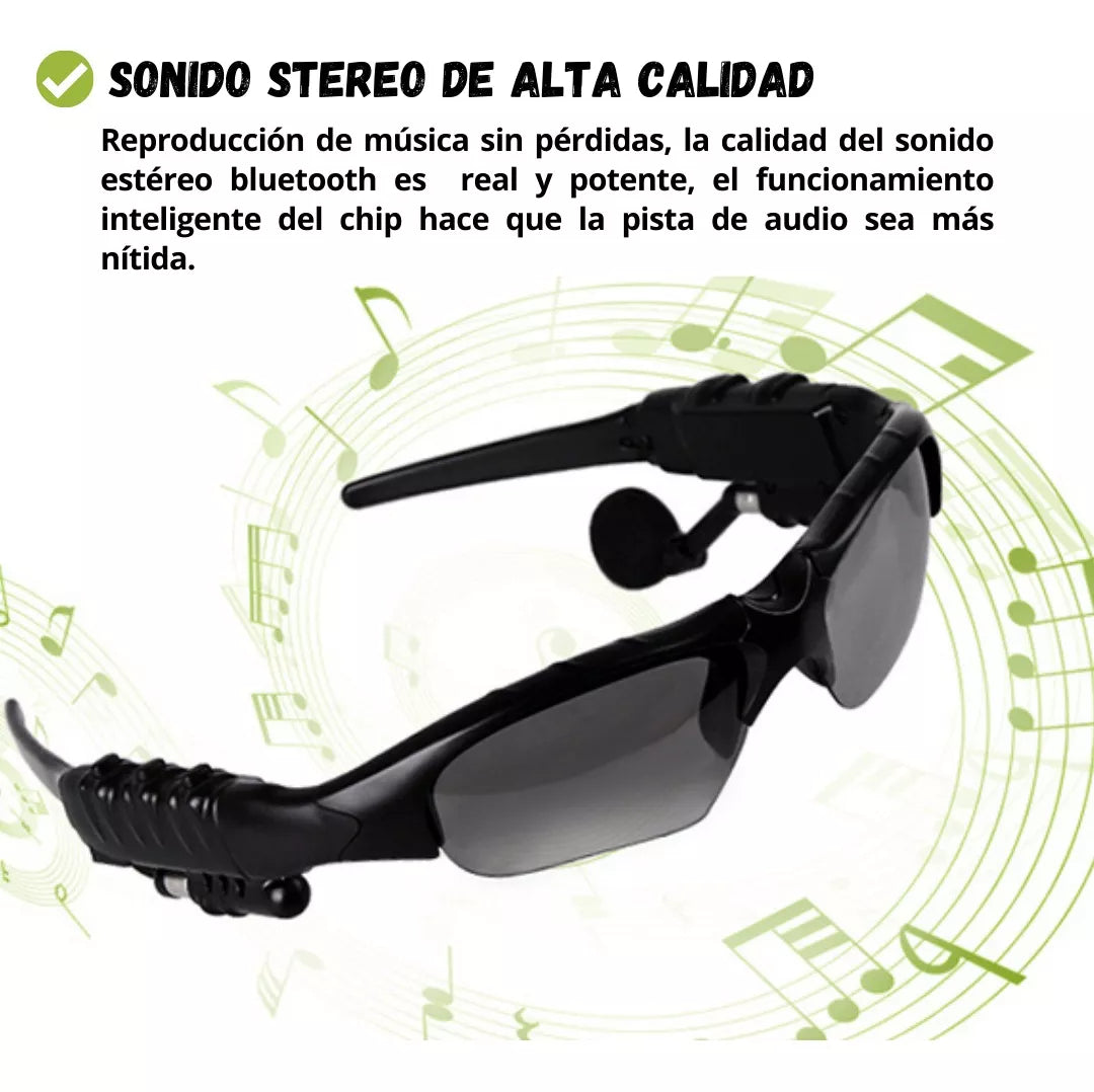 Lentes de Sol Auriculares Multifuncionales BLUETOOTH