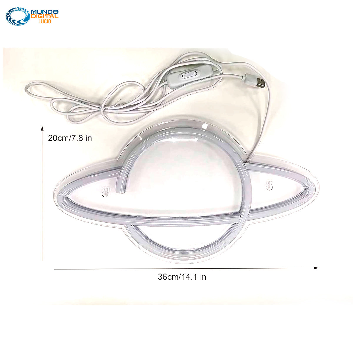 Lampara Planeta Led Neón