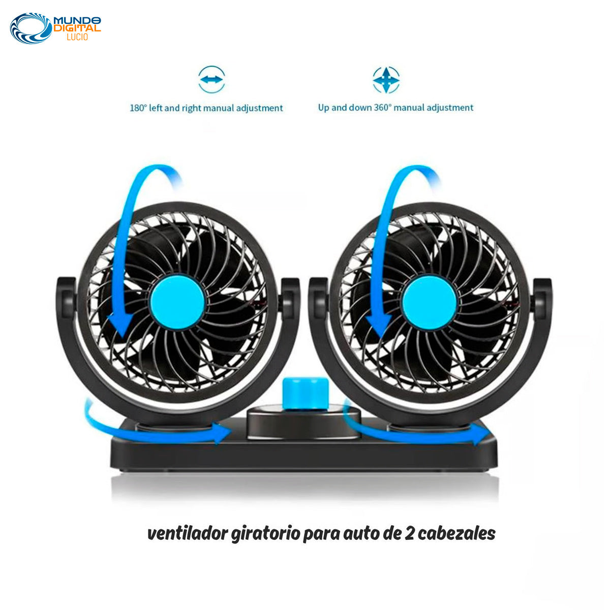 Ventilador 360 para Coche