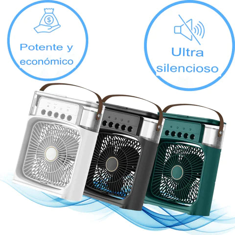 Mini Ventilador Humidificador de aire Portatil