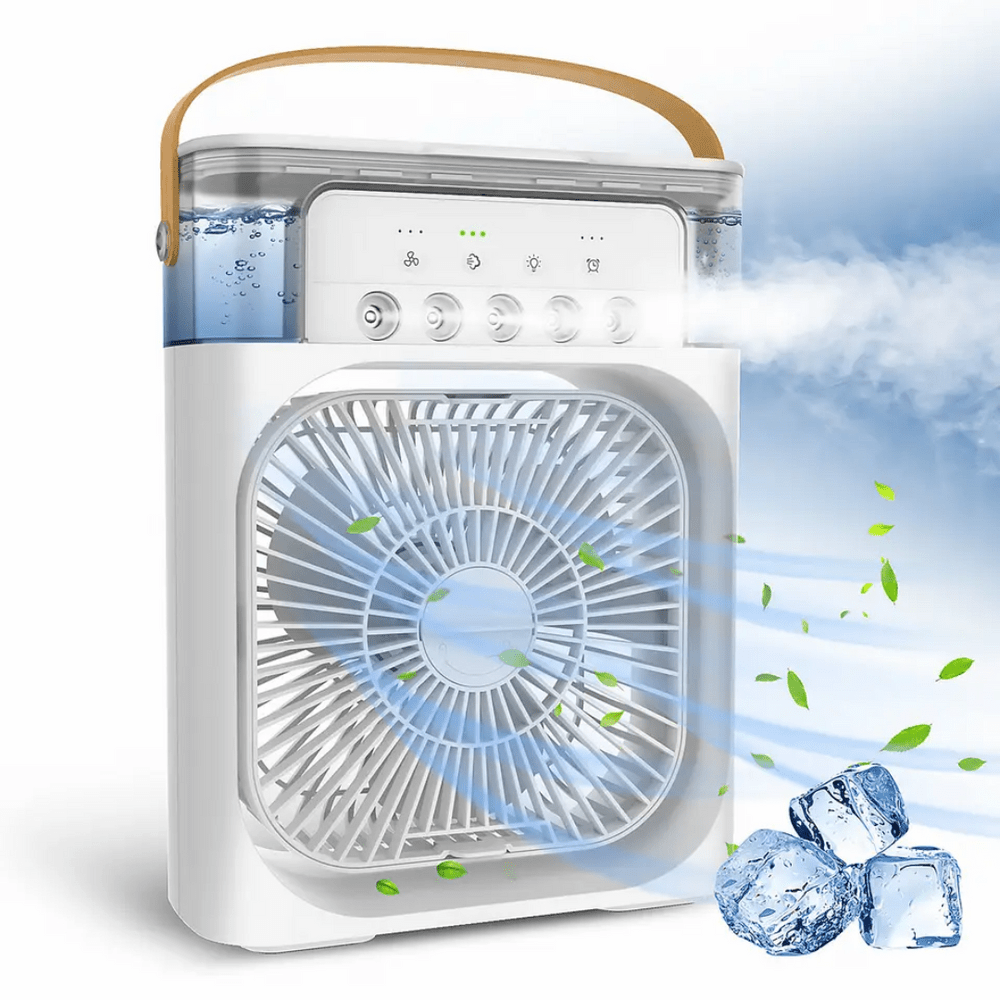 Mini Ventilador Humidificador de aire Portatil